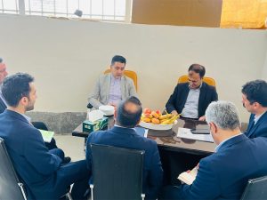 بازدید مدیر منطقه و معاونین محترم بانک سینا از انبار شرکت نوش دارو مداوا